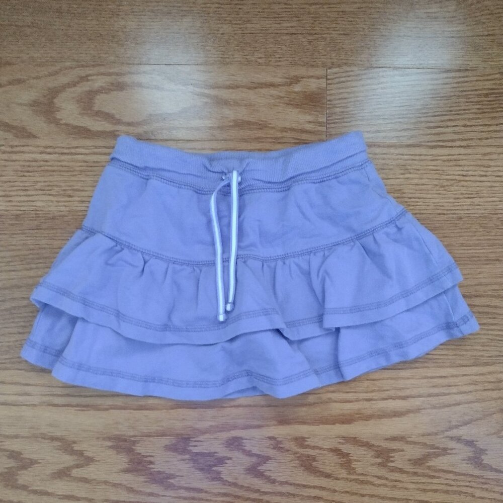 7/8 | Purple Ruffled Skort | Basic Editions